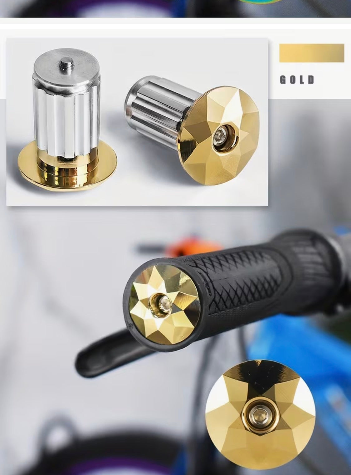 Barends Lenkerendstopfen 3 Farben Aluminium robust stabil langlebig