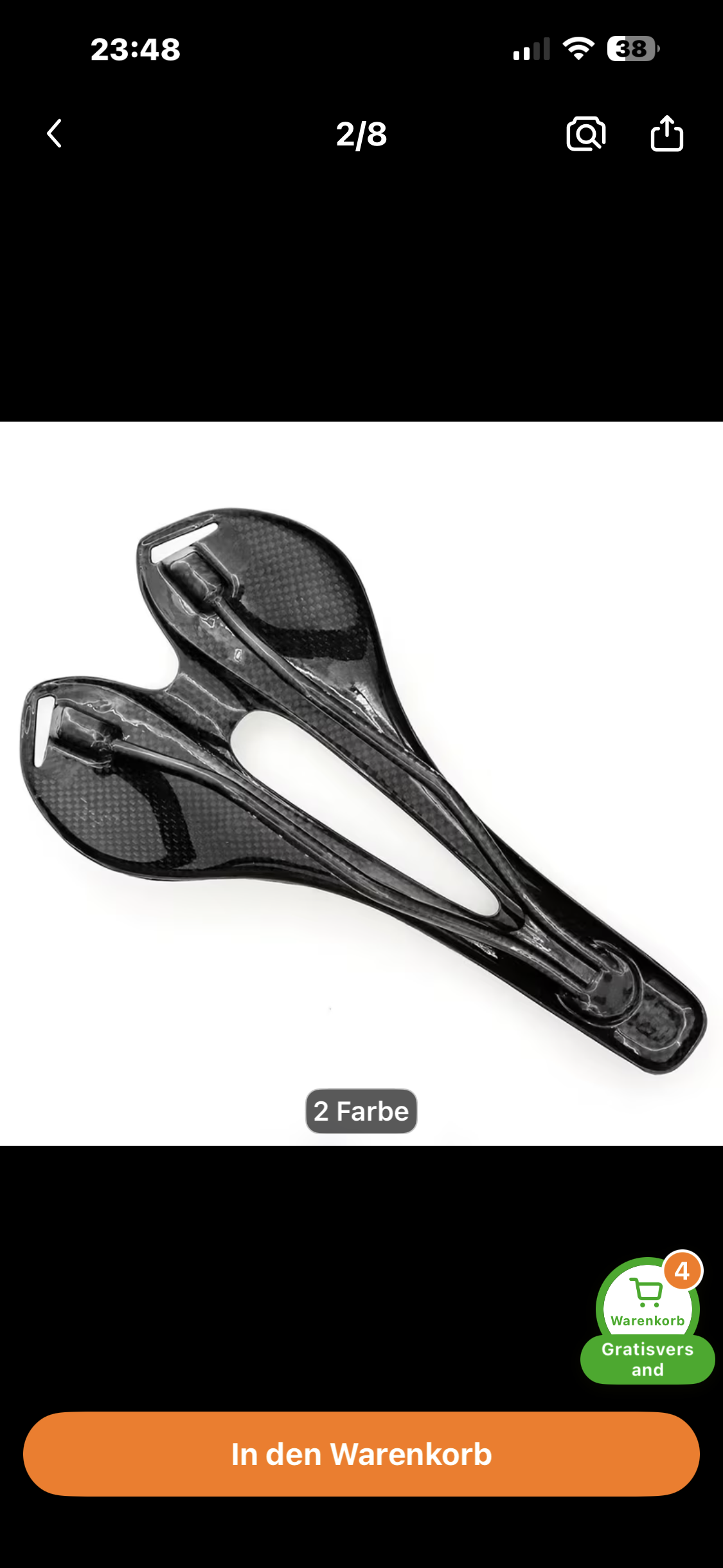 MTB Cut-Out Fahrrad Sattel