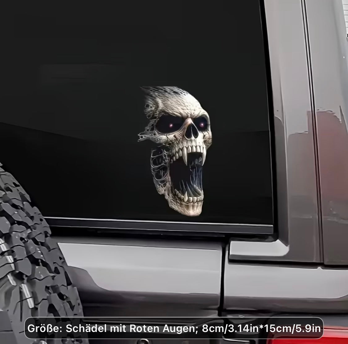 Totenkopf Aufkleber – Skull Sticker in 5 markanten Designvarianten