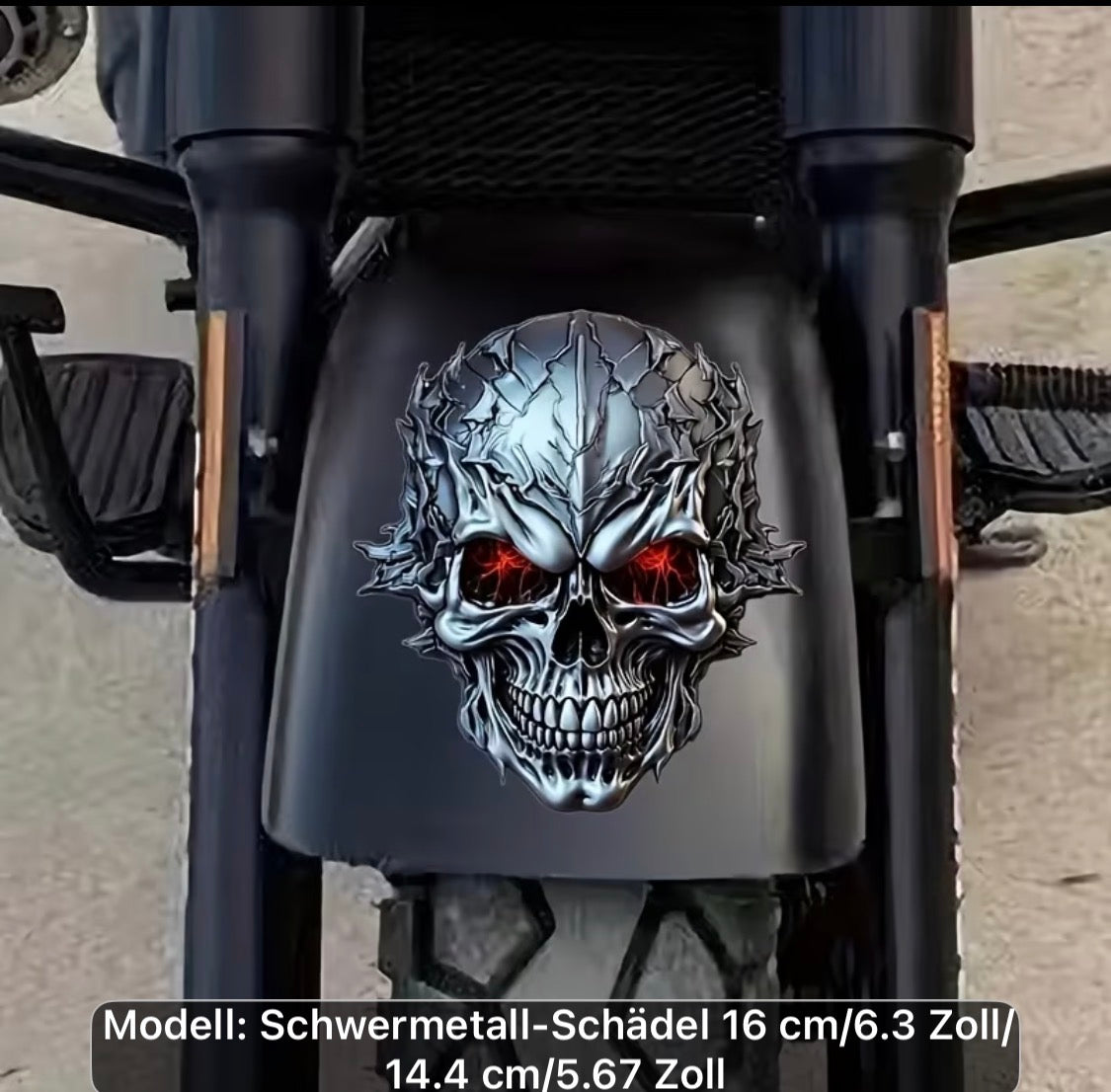 Totenkopf Aufkleber – Skull Sticker in 5 markanten Designvarianten