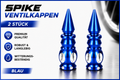 Ventilkappen Spike Premium Version 4 Stück Alu verschiedene Farben Schrader