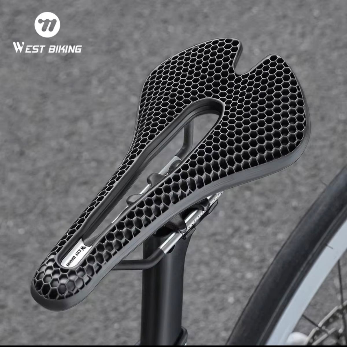 West Biking 3D gedruckter Honeycomp-Carbonfaser-MTB und Rennradsattel