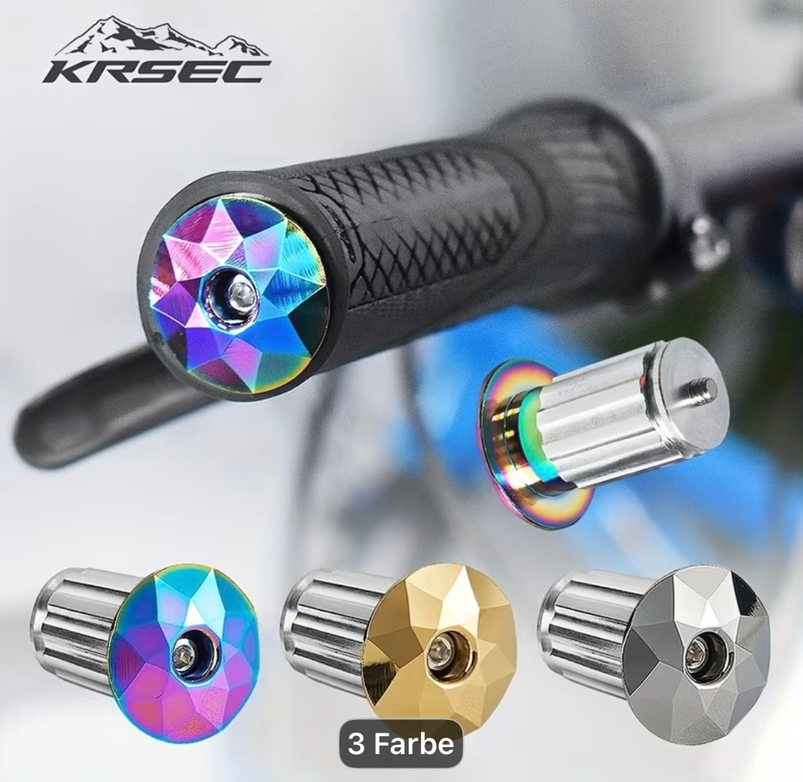 Barends Lenkerendstopfen 3 Farben Aluminium robust stabil langlebig