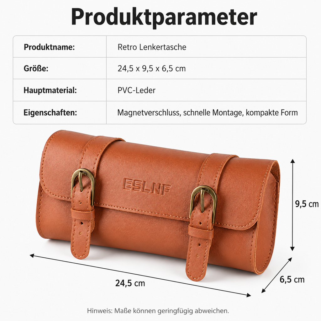 Retro-Fahrradtaschen in Lederoptik – 4 Modelle für deinen Vintage-Look