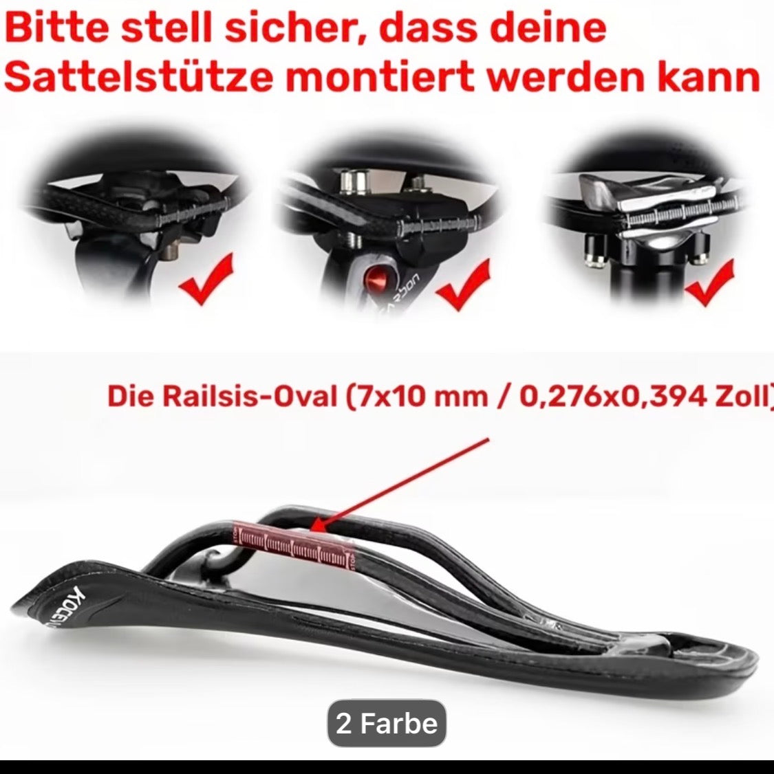 MTB Cut-Out Fahrrad Sattel